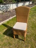 Van merk Loom, eettafel stoelen., Huis en Inrichting, Stoelen, Ophalen, Gebruikt, Bruin, Riet of Rotan