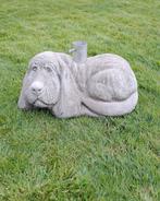 Hond in beton, die kan gebruikt worden als parasol voet., Jardin & Terrasse, Statues de jardin, Comme neuf, Animal, Enlèvement