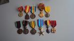 goedkoop lot Belgische medailles WW2 WW1 ABL ABBL, Verzamelen, Ophalen of Verzenden
