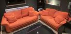 Canapé tissu 5 places (2 pièces) – confortables – à saisir, Enlèvement, Utilisé, Tissus