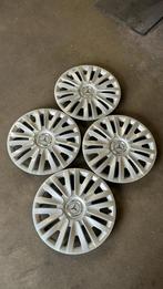set mercedes wieldoppen 16 inch zilver, Ophalen of Verzenden, Nieuw