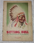Prentenalbum Sitting Bull (Chocolade Matougin)., Boeken, Prentenboeken en Plaatjesalbums, Gelezen, Prentenboek, Ophalen of Verzenden