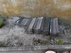 Kleine oude dakpannen, Doe-het-zelf en Bouw, Dakpannen en Dakbedekking, Ophalen, Gebruikt, Steen of Klei, Minder dan 5 m²