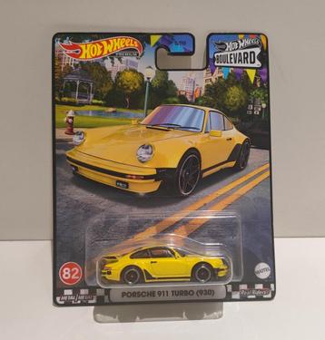 Hot Wheels Premium Boulevard Porsche 911 Turbo 930 (2021) beschikbaar voor biedingen