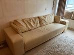 Leder zetelbed 180 euro verlaagde prijs..enkel particuierl, Huis en Inrichting, Ophalen, 70 cm of minder, Tweepersoons, Zo goed als nieuw