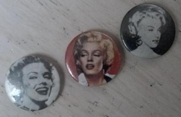 pins / buttons Marilyn Monroe beschikbaar voor biedingen