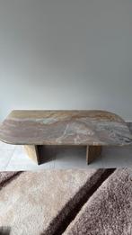 Marmeren salontafel - opknapper, Huis en Inrichting, Ophalen, Overige materialen, Gebruikt, 50 tot 100 cm