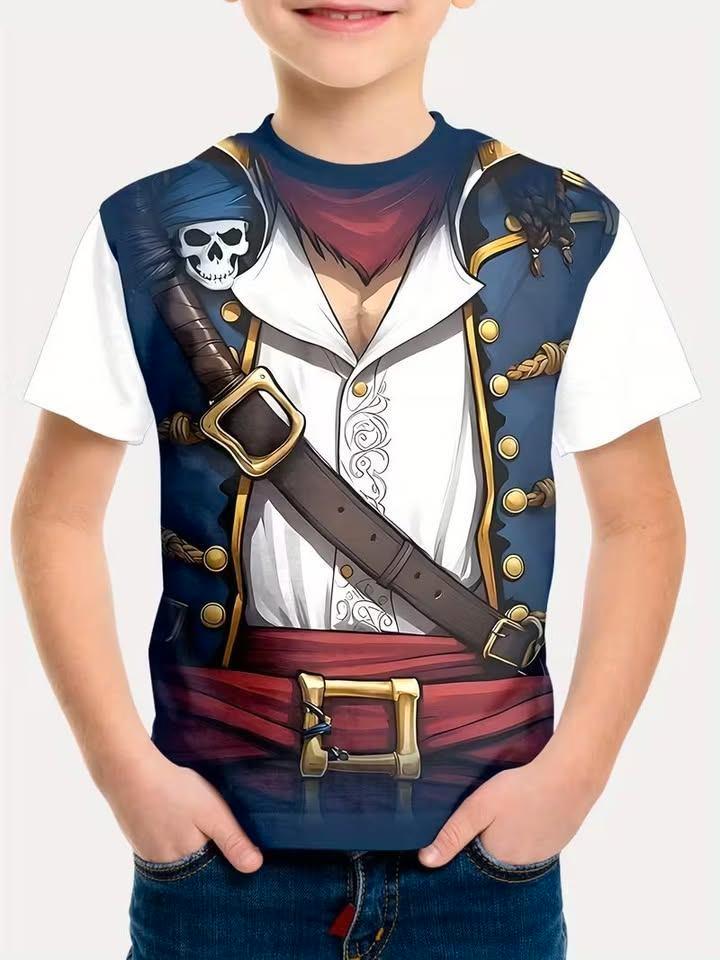 Piratenkapitein Kostuum maat 134-140, Enfants & Bébés, Costumes de carnaval & Déguisements, Neuf, Garçon, 134 à 140, Enlèvement