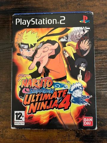Naruto Shippuden Ultimate Ninja 4 PS2 (cardboard sleeve) beschikbaar voor biedingen