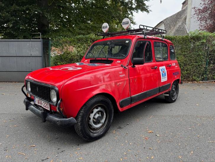 Renault 4L 1.1 Cleon 06/1988, Auto's, Renault, Particulier, Overige modellen, USB, Benzine, Berline, 4 deurs, Handgeschakeld, Rood