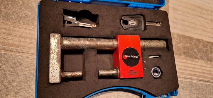 Disselslot voor caravan, Caravanes & Camping, Caravanes Accessoires, Comme neuf, Enlèvement