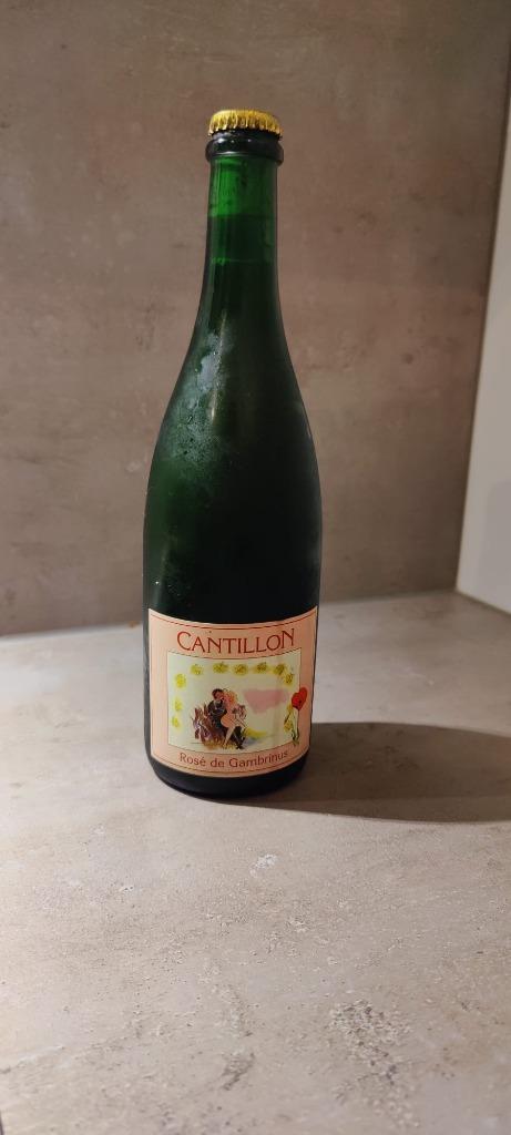 Cantillon - Rosé de Gambrinus, Verzamelen, Biermerken, Zo goed als nieuw, Flesje(s), Ophalen