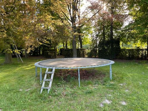 grote trampoline, Kinderen en Baby's, Speelgoed | Buiten | Trampolines, Gebruikt, Ophalen