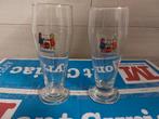 Cardinal bierglazen op voet, Verzamelen, Ophalen of Verzenden, Zo goed als nieuw, Bierglas