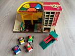 Vintage Fisher-Price Garage, Kinderen en Baby's, Speelgoed | Fisher-Price, Ophalen of Verzenden, Gebruikt, Speelset