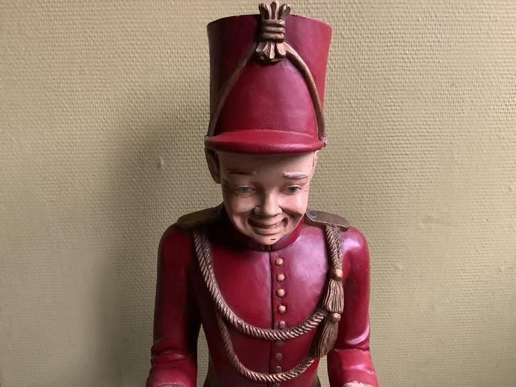 Uniek beeld van butler of piccolo, Antiek en Kunst, Kunst | Beelden en Houtsnijwerken, Ophalen