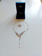 Swarovski ring en ketting, Handtassen en Accessoires, Kettingen, Ophalen of Verzenden, Zo goed als nieuw