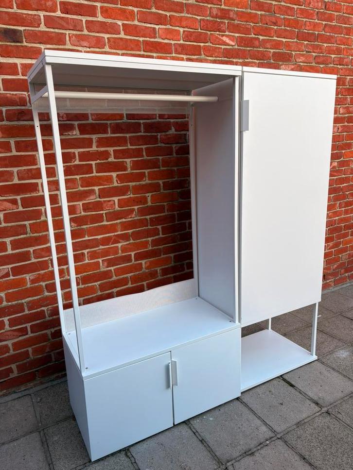 Witte kast IKEA “Platsa”, Huis en Inrichting, Kasten | Kleerkasten, Zo goed als nieuw, Ophalen