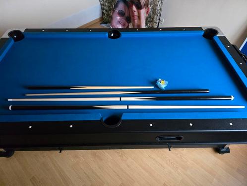 Tooltafel, Sport en Fitness, Biljarten en Poolen, Zo goed als nieuw, Pooltafel, Ophalen