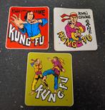 Vintage kermis stickers Kung Fu Kwai Chang Caine, Verzamelen, Ophalen of Verzenden, Zo goed als nieuw, Strip of Tekenfilm