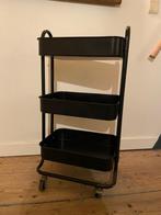 Roltafel, zwart, Ophalen, Gebruikt, Zwart, 50 tot 100 cm