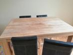 Table mi-haute H&H, Ophalen, Overige houtsoorten, 100 tot 150 cm, 50 tot 100 cm