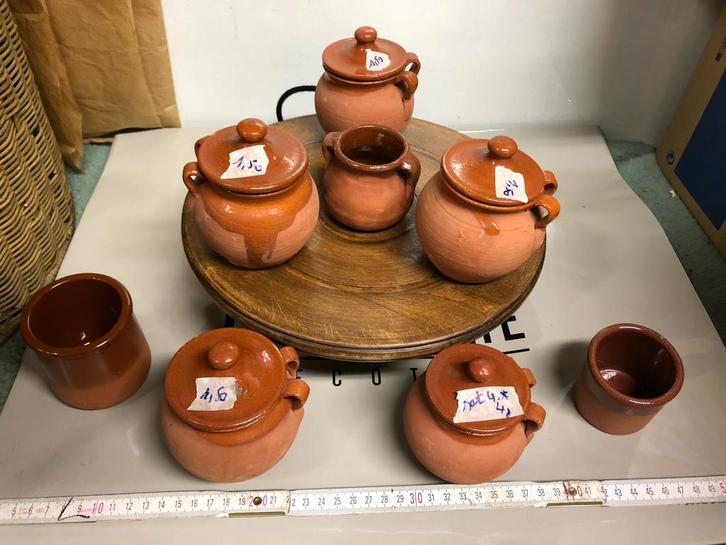 Bruin aardewerk landelijke stijl, Antiek en Kunst, Antiek | Keramiek en Aardewerk, Ophalen of Verzenden