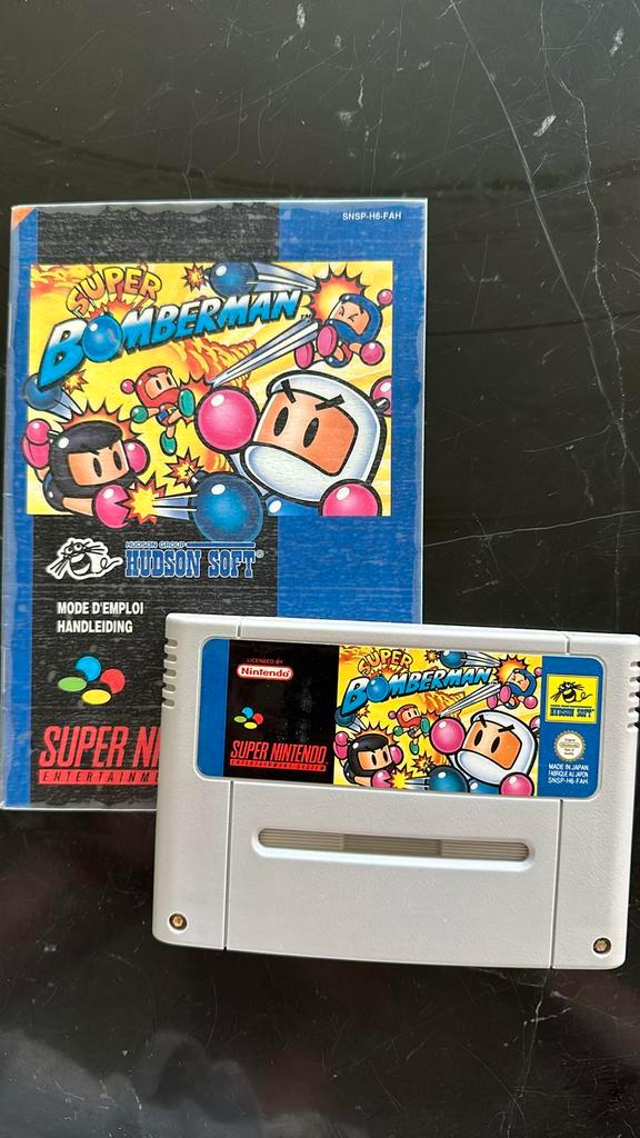 Super Bomberman-spel voor SNES, Games en Spelcomputers, Games | Nintendo Super NES