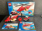 Lego City 7206 Brandweerhelikopter, Kinderen en Baby's, Speelgoed | Duplo en Lego, Ophalen, Zo goed als nieuw, Complete set, Lego