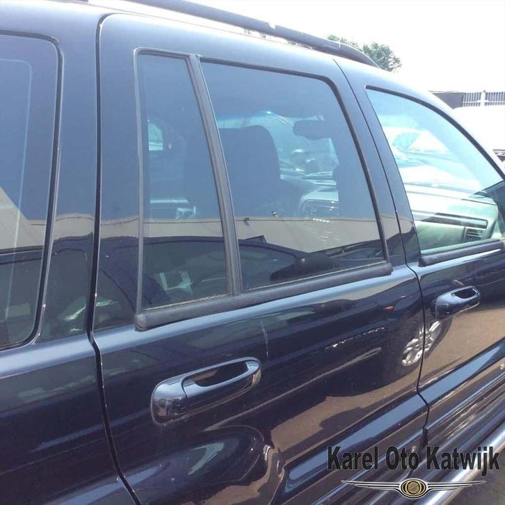 Achterdeur rechts Jeep Grand Cherokee 1999-2004 kleur zwart, Auto-onderdelen, Carrosserie, Deur, Jeep, Gebruikt, Ophalen of Verzenden