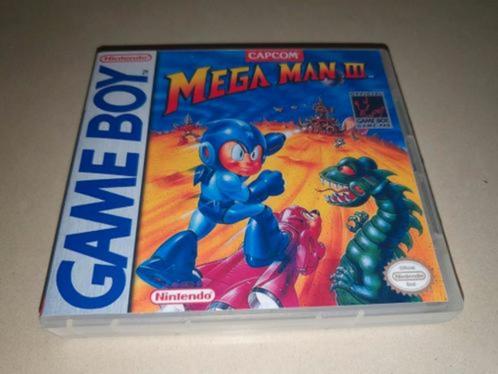 Mega Man III Game Boy GB Game Case, Games en Spelcomputers, Games | Nintendo Game Boy, Zo goed als nieuw, Verzenden
