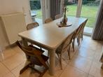 Landelijke eettafel, Huis en Inrichting, Ophalen, Gebruikt