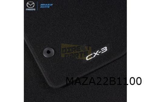 Mazda CX-3 Mattenset 'standaard' (4x) Origineel! DD2F V0320, Auto-onderdelen, Interieur en Bekleding, Mazda, Nieuw, Verzenden