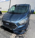 Ford transit custom 320L L2 Limited 2.0 TD, Auto's, Bestelwagens en Lichte vracht, Voorwielaandrijving, Stof, Zwart, Blauw