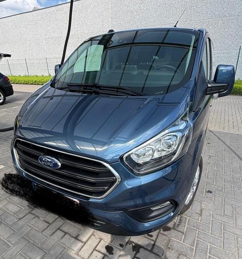 Ford transit custom 320L L2 Limited 2.0 TD, Auto's, Bestelwagens en Lichte vracht, Bedrijf, Metaalkleur, Trekhaak, Ford, Diesel