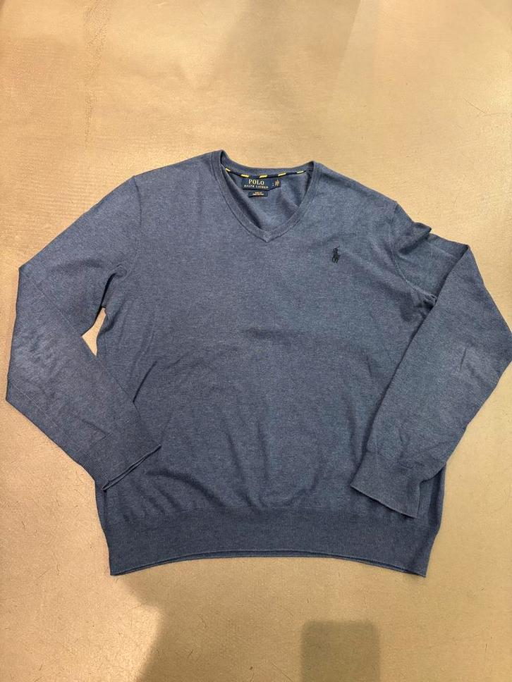 Pull Ralph Lauren taille L bleu jean, Vêtements | Hommes, Pulls & Vestes, Porté, Taille 52/54 (L), Bleu, Enlèvement ou Envoi