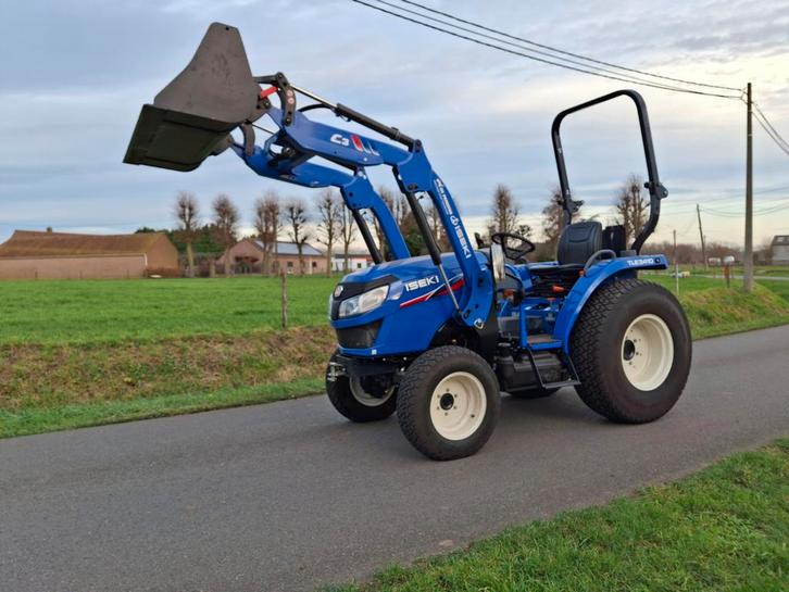 Iseki TLE3410 - 40pk hydrostaat met frontlader, Articles professionnels, Agriculture | Tracteurs, Enlèvement