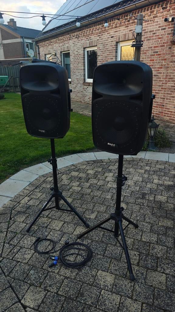 Ibiza Sound speakerset, Ophalen, Zo goed als nieuw, Front, Rear of Stereo speakers, Overige merken