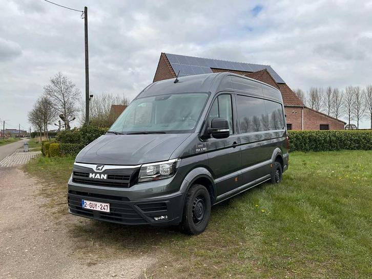 2023 MAN TGE 3.180, Auto's, Overige Auto's, Bedrijf, Diesel, Euro 6, Overige carrosserie, Automaat, Gebruikt
