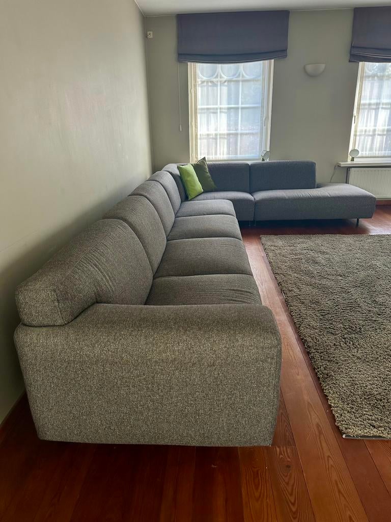 Hoeksalon Furninova Vesta, Huis en Inrichting, Ophalen, Zo goed als nieuw, Stof, Tijdloos