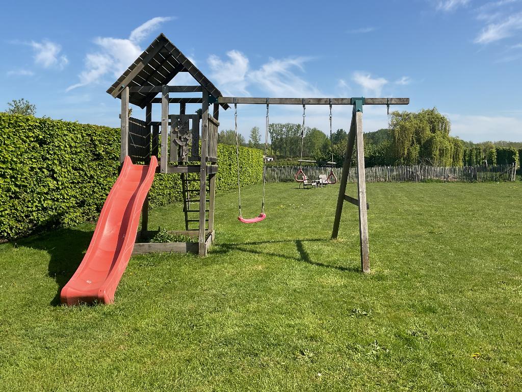 Houten tuinspeelset, Tuin en Terras, Overige Tuin en Terras, Gebruikt, Ophalen