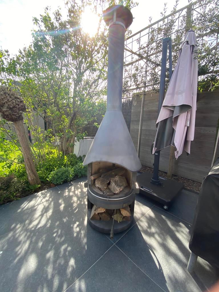 Buiten haardvuur, Ophalen, Gebruikt