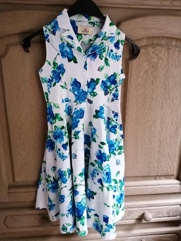 GRACE KARIN kleedje maat 140 - 146, Enfants & Bébés, Vêtements enfant | Taille 140, Robe ou Jupe, Enlèvement ou Envoi, Comme neuf