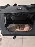 Hondenbench + matje, Ophalen, Zo goed als nieuw