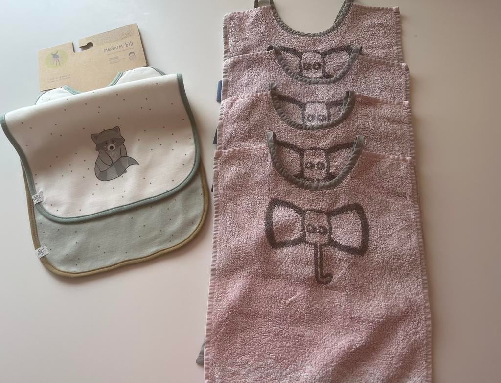 Bundel van 6 slabbetjes, Ophalen, Nieuw