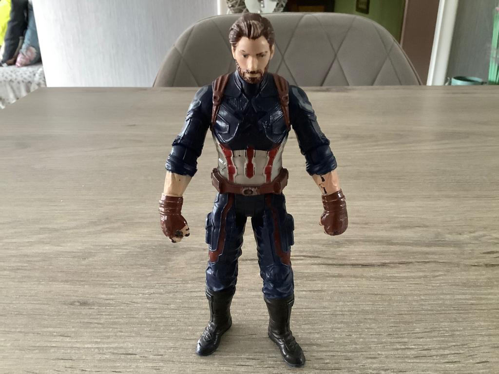 Marvel Captain America character (15 cm) (2017), Kinderen en Baby's, Ophalen of Verzenden, Gebruikt