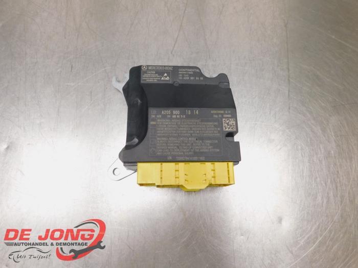 Module airbag d'un Mercedes C-Klasse, 3 mois de garantie, Utilisé, -, -