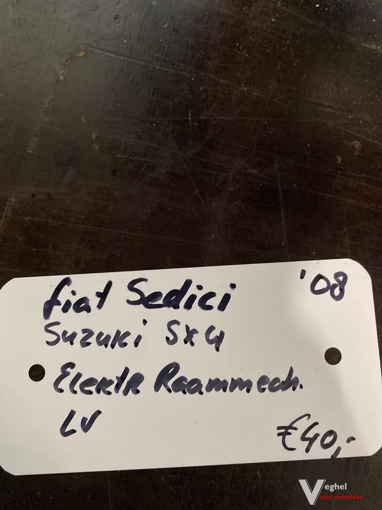 Fiat Sedici Suzuki SX4 2008 Elektr.Raammechanisme Linksvoor, -, Utilisé, -, -