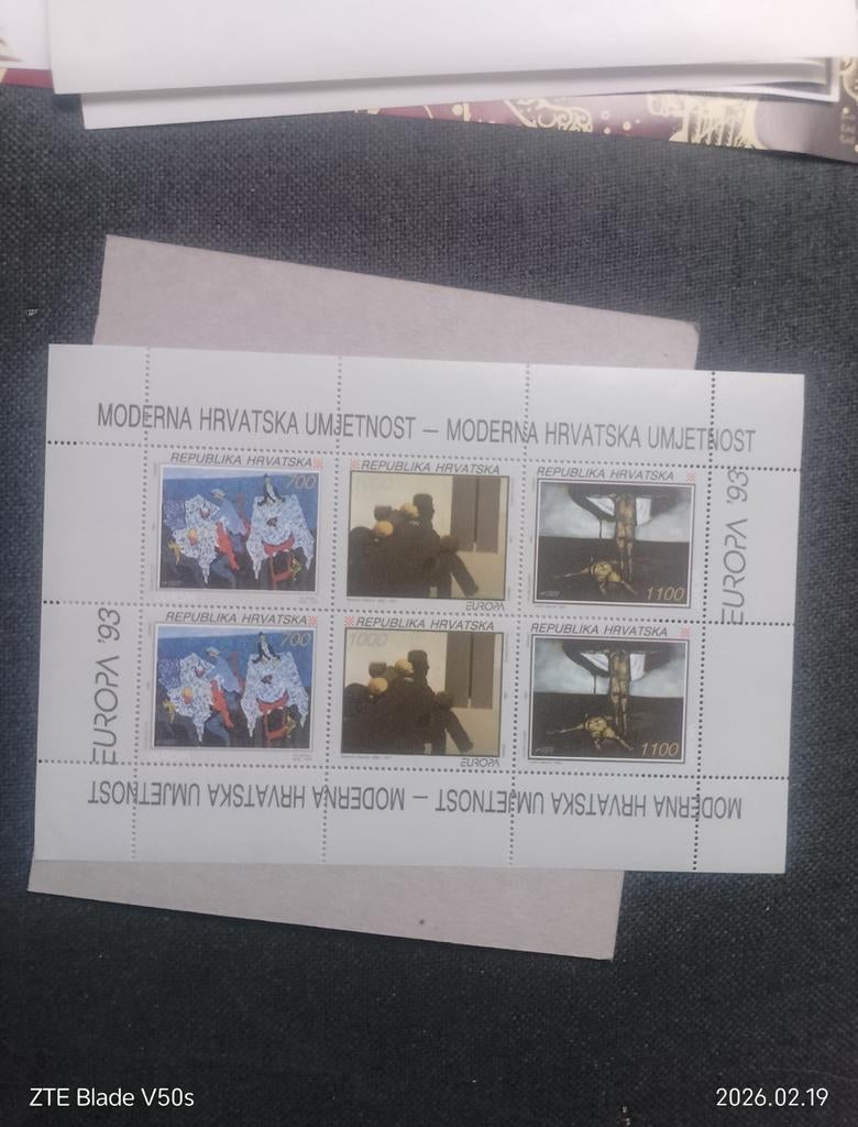 2 postzegels diverse Europa, Postzegels en Munten, Ophalen of Verzenden