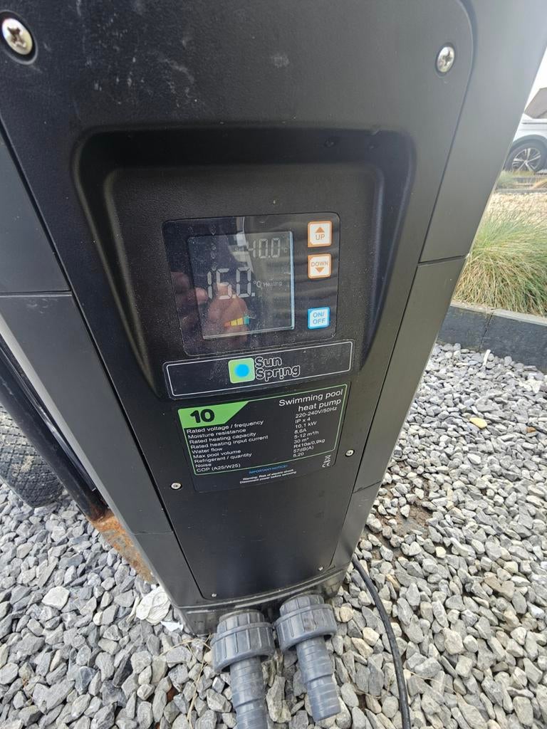 Zwembad warmtepomp 10kw, Ophalen